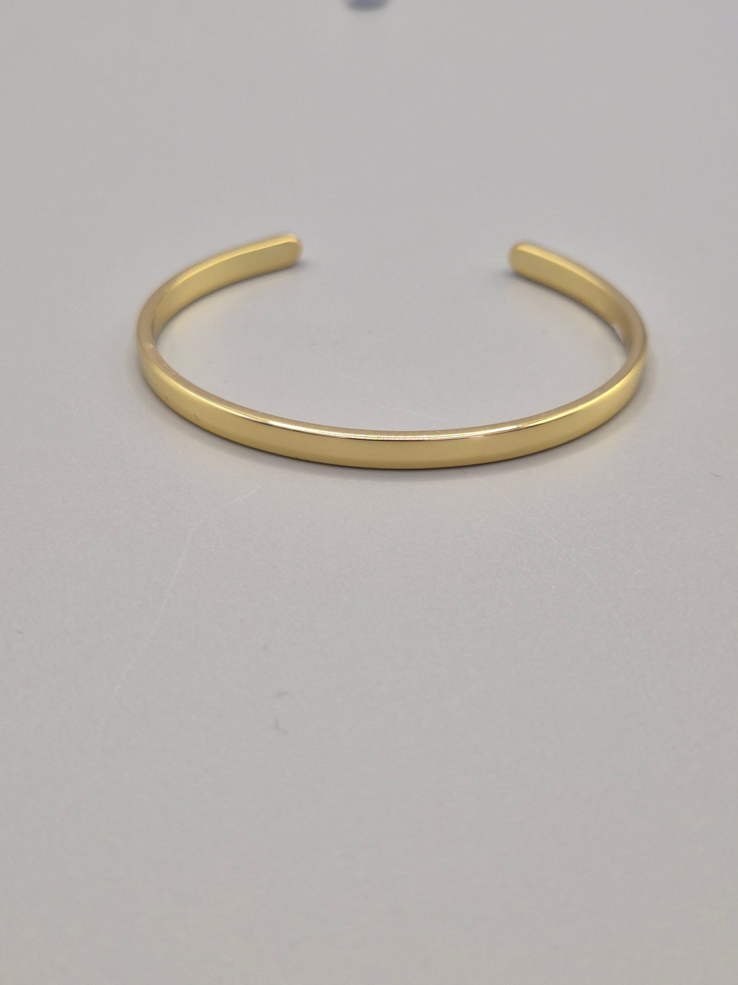 Torque Bangle Yellow Coloured