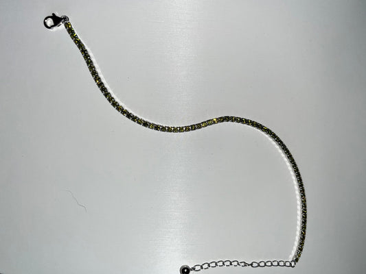 Peridot Multi Colour Bracelet Extender Chain