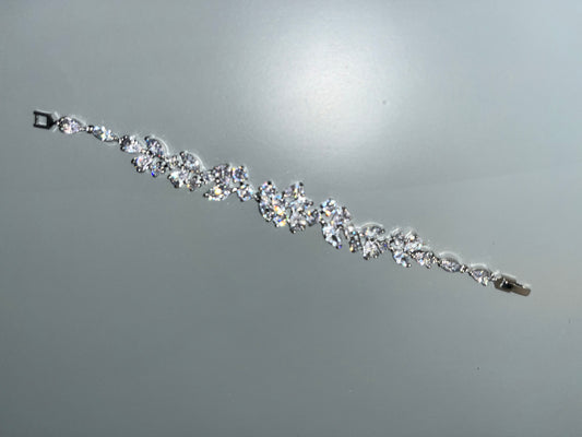 Marquise, Pear & Round Cut Cubic Zirconia Bracelet