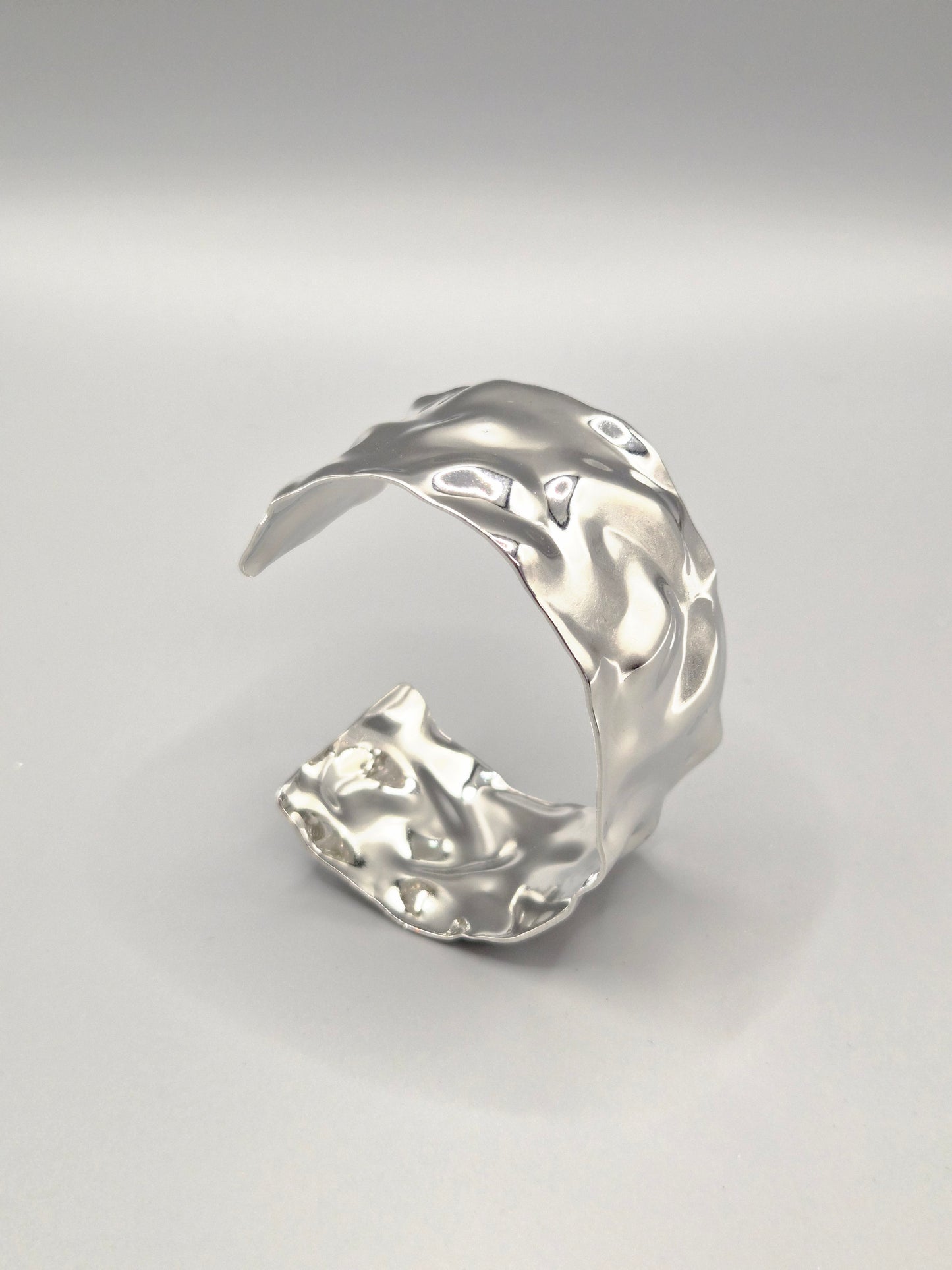 Cuff Hammered Effect Bangle