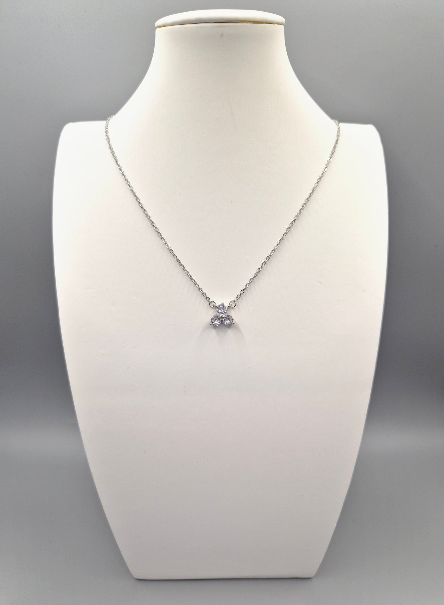 Trilogy Cubic Zirconia Pendant