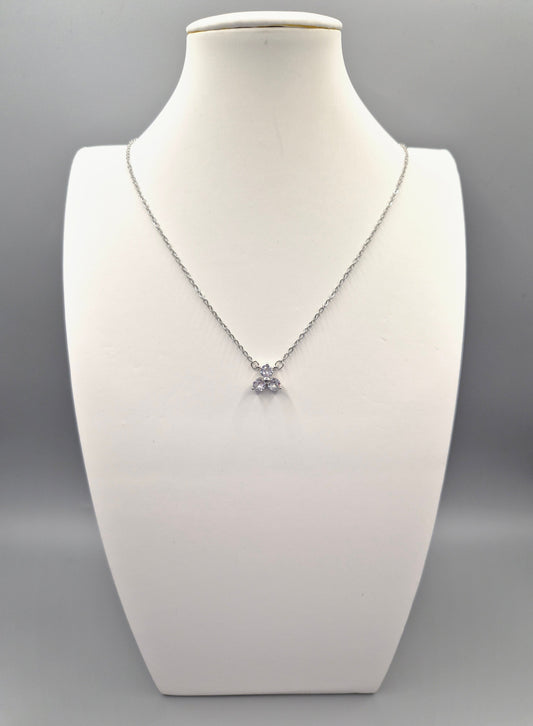 Trilogy Cubic Zirconia Pendant