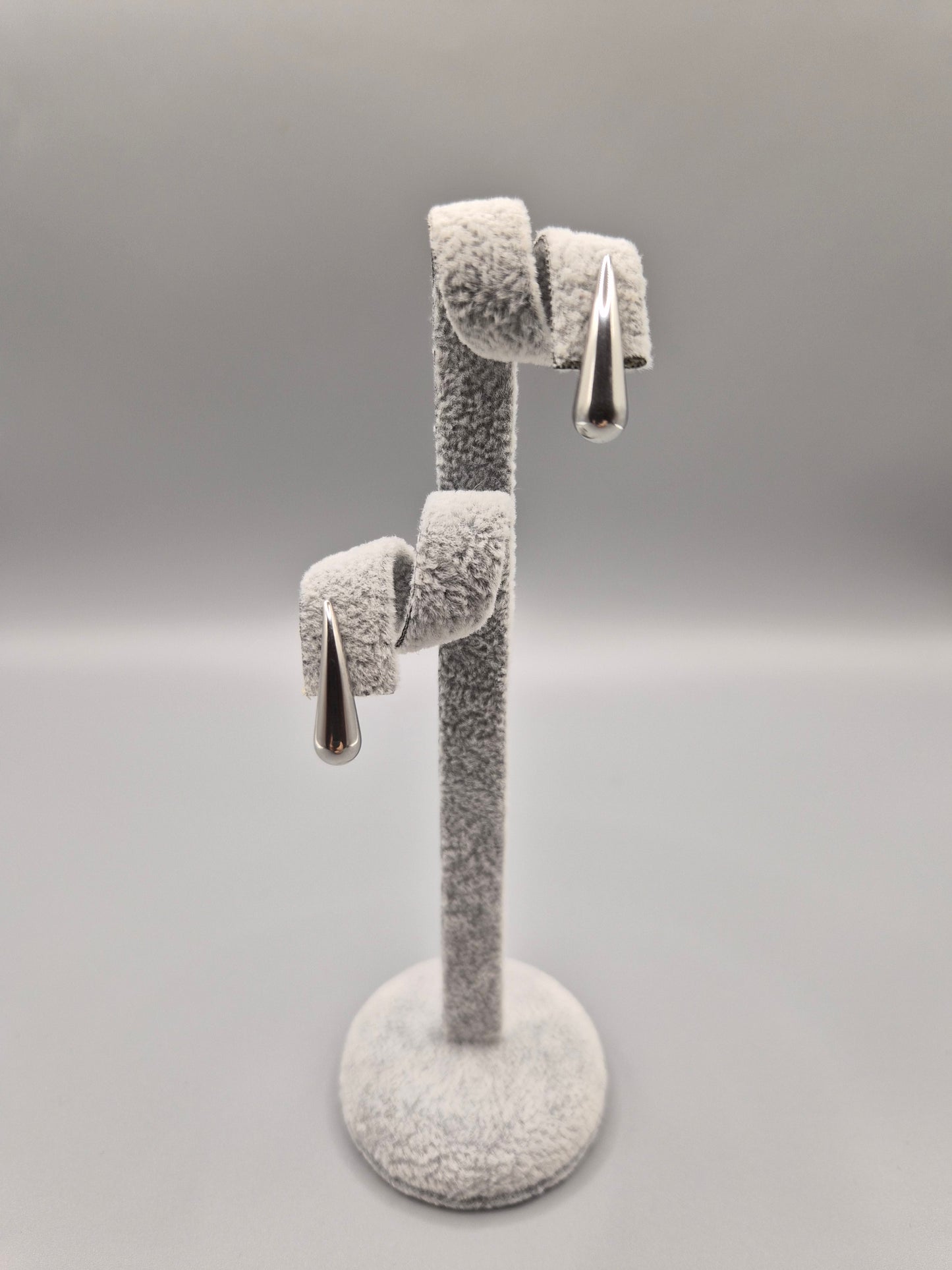 Pear Drop Stud Earrings