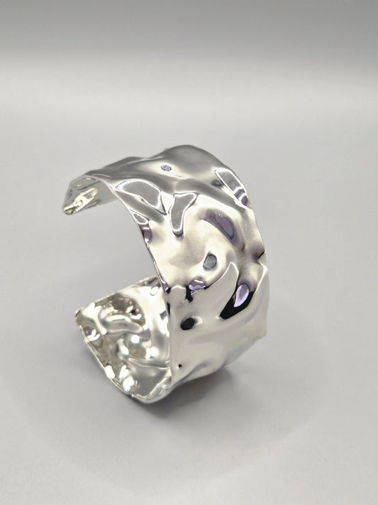 Cuff Hammered Effect Bangle