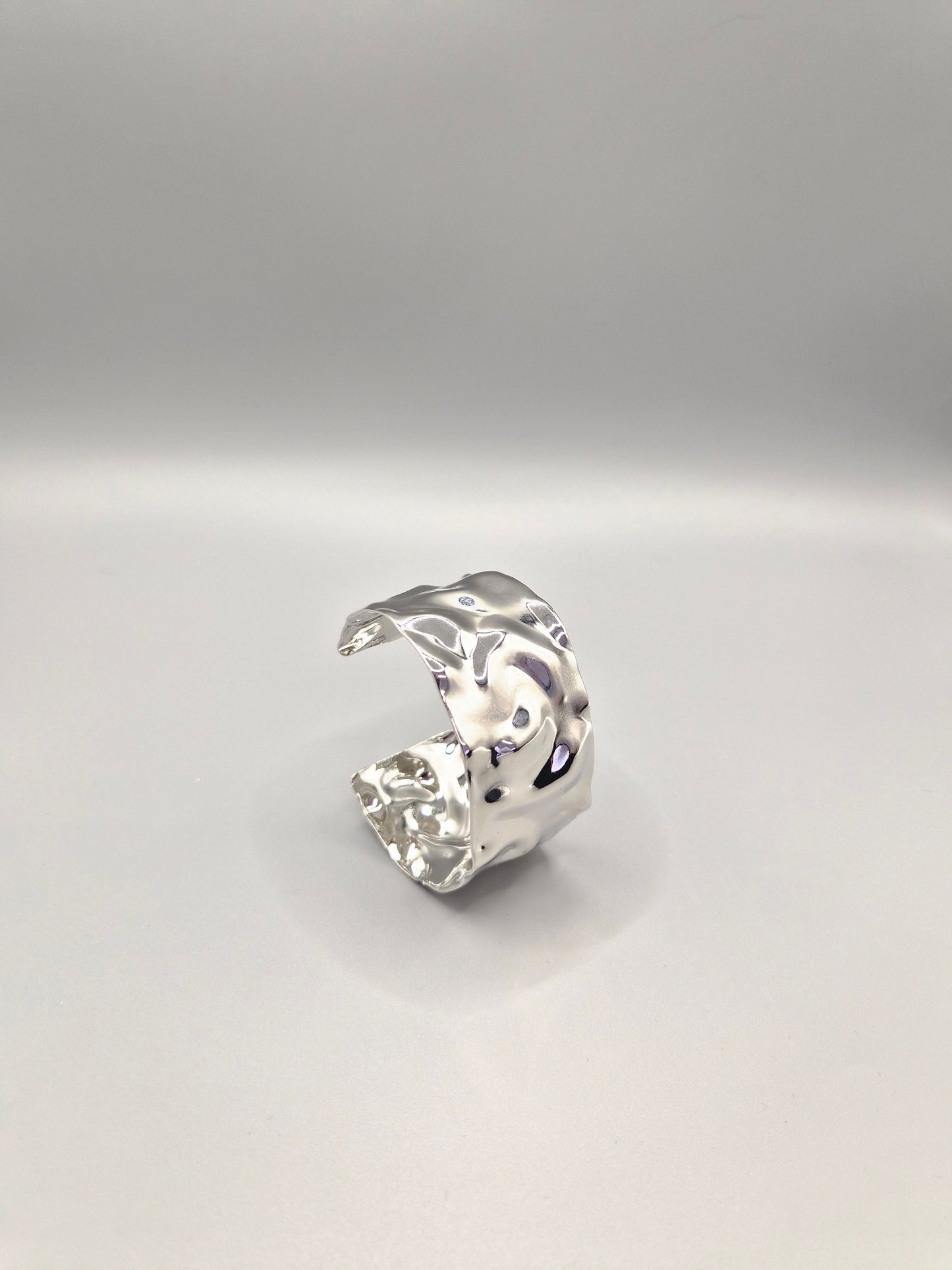 Cuff Hammered Effect Bangle