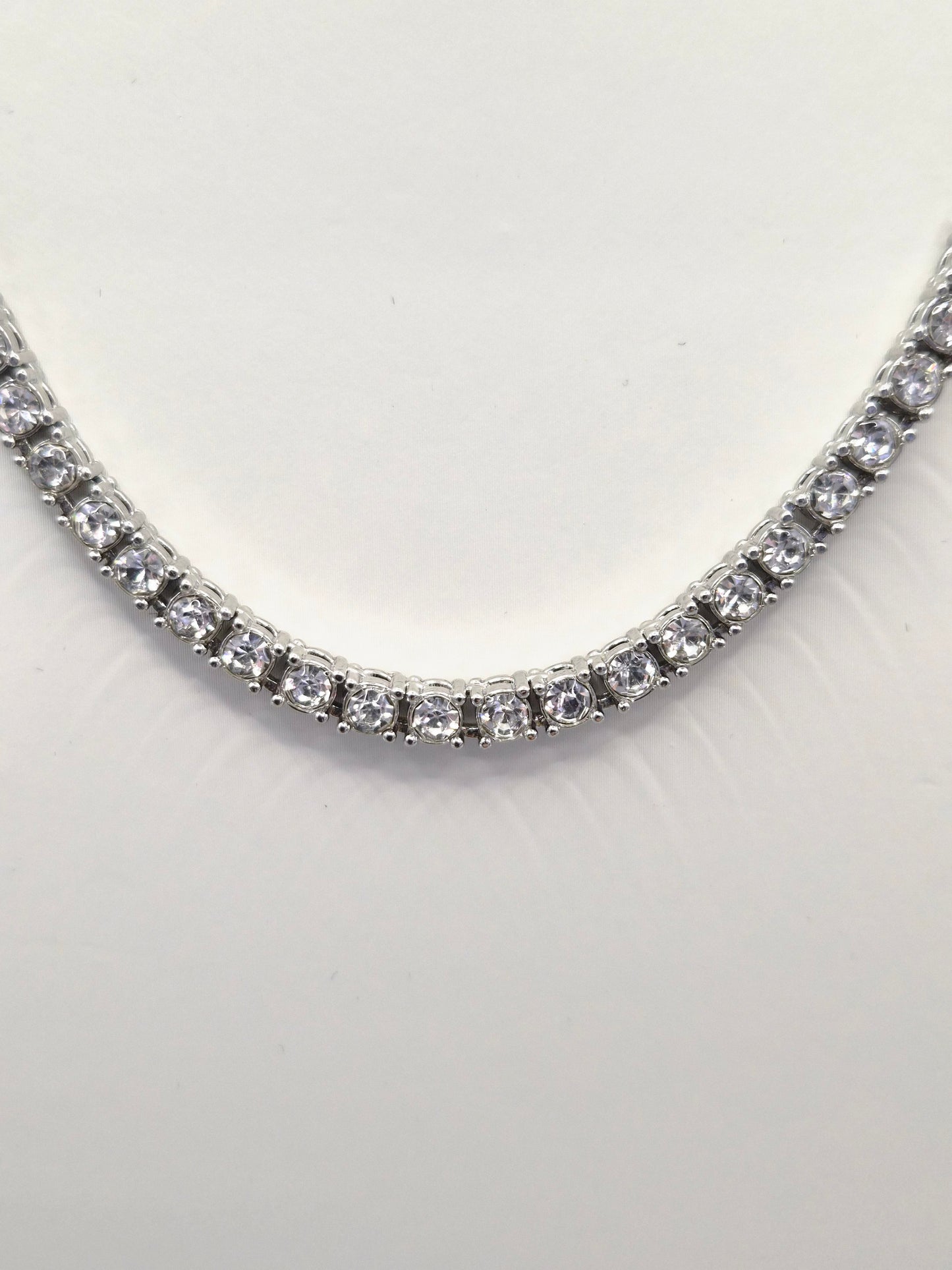 Cubic Zirconia 20" Line Necklace
