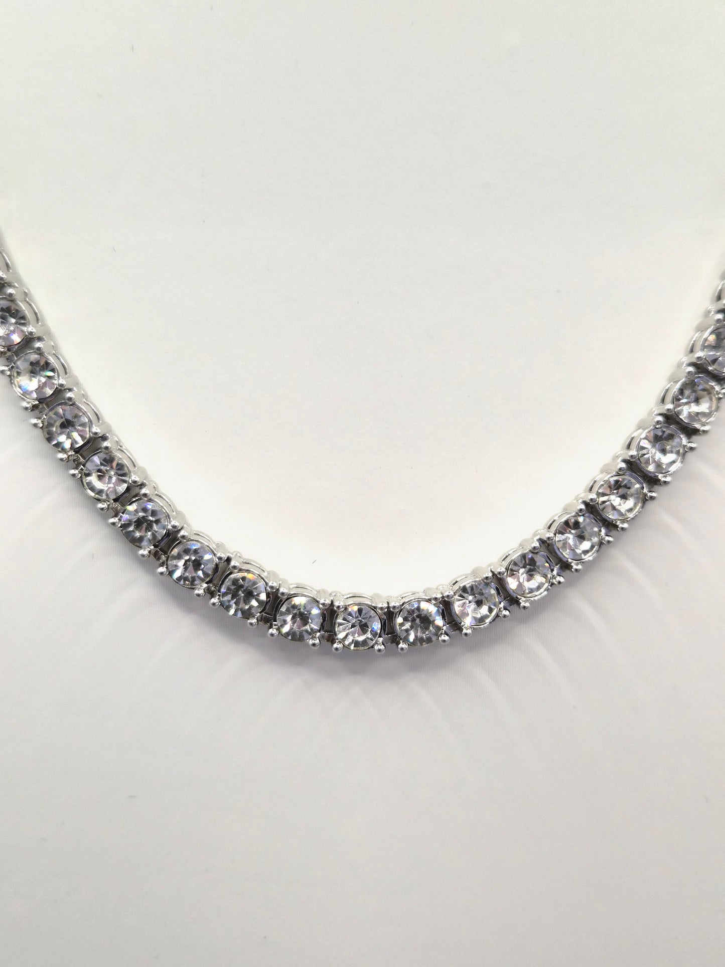 Cubic Zirconia 18" Line Necklace