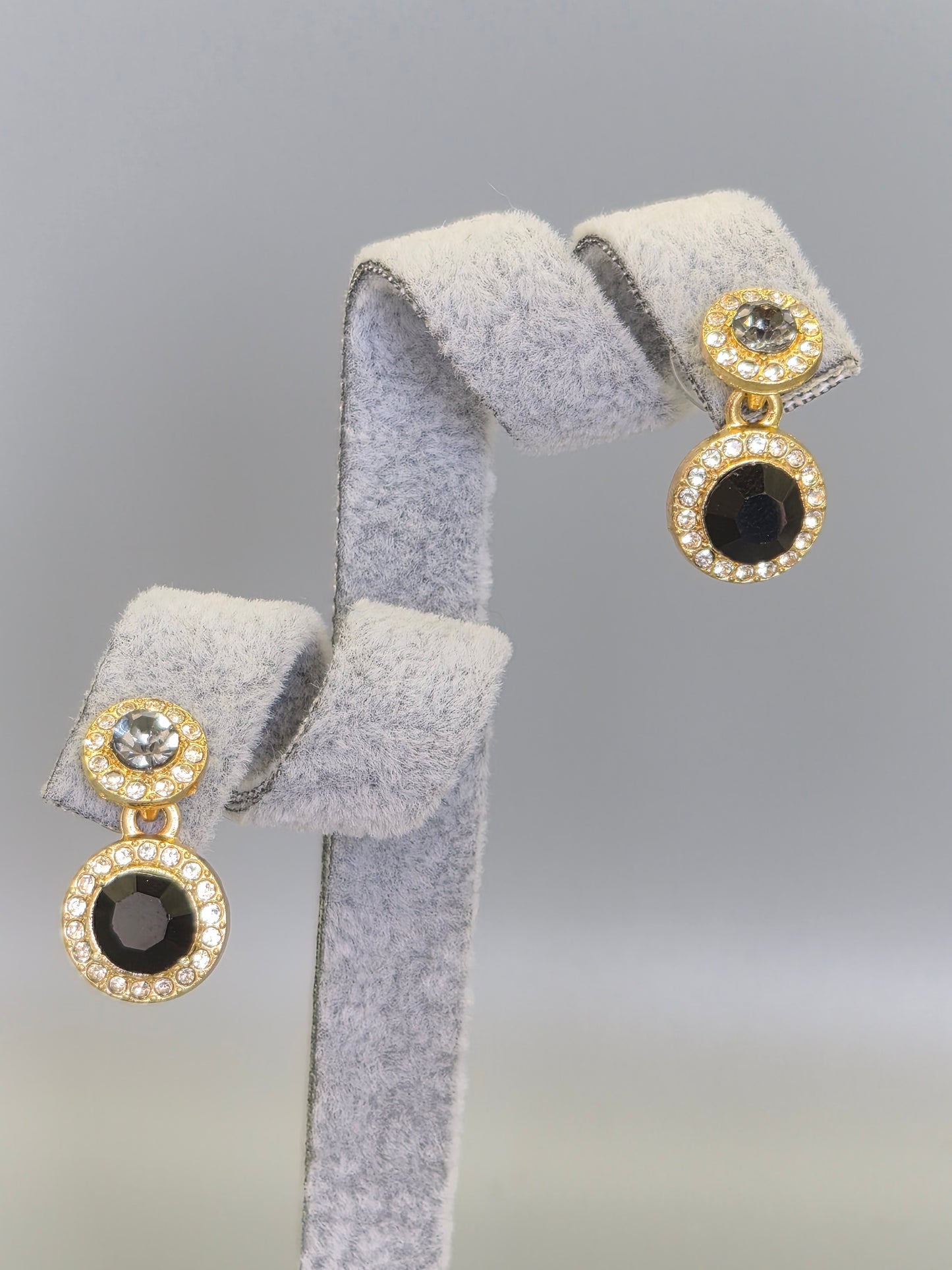 Blue & Sea Blue Cubic Zirconia Earrings Drop Earrings Yellow Set