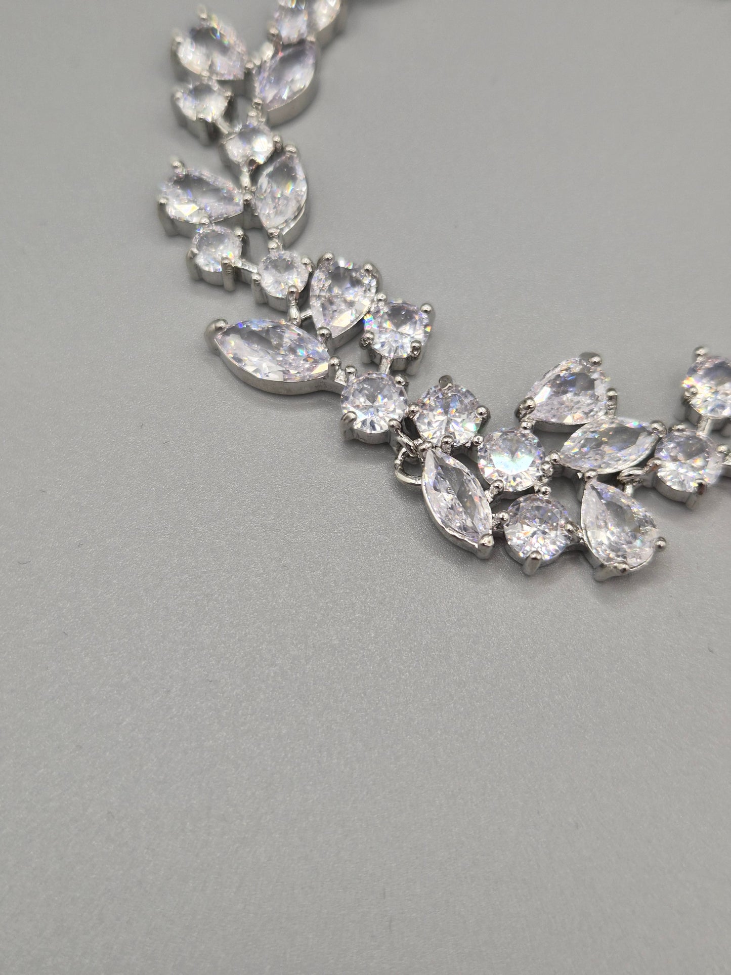 Marquise, Pear & Round Cut Cubic Zirconia Bracelet