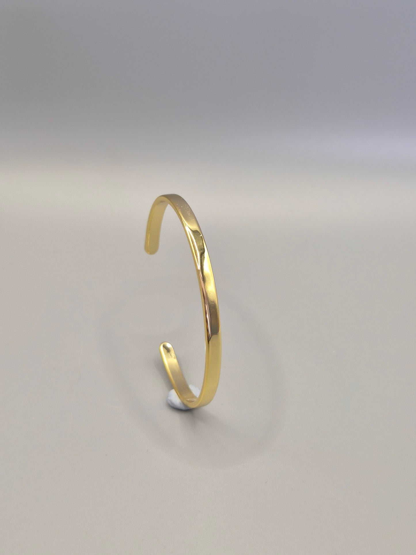 Torque Bangle Yellow Coloured