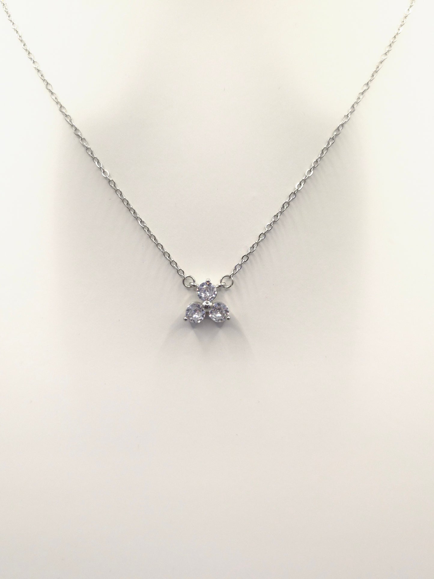 Trilogy Cubic Zirconia Pendant
