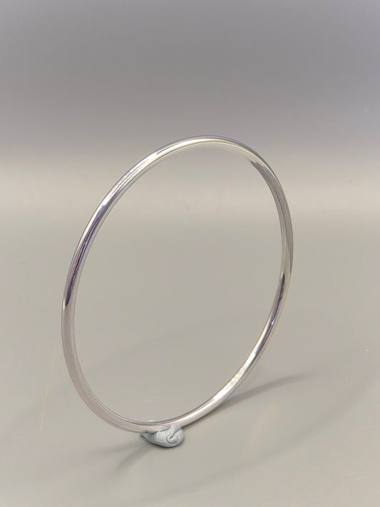 Full Bangle Silver Coloured