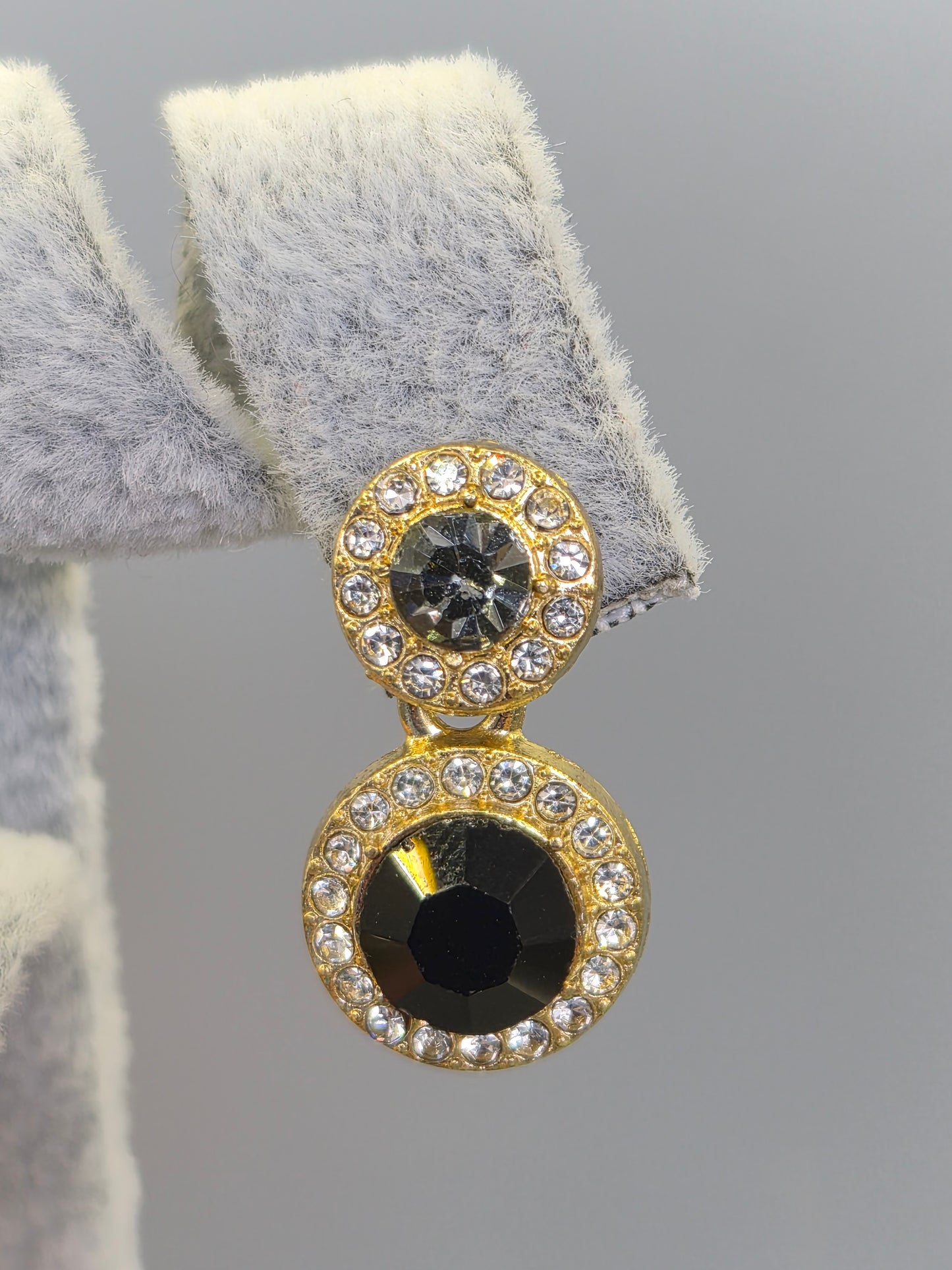 Blue & Sea Blue Cubic Zirconia Earrings Drop Earrings Yellow Set